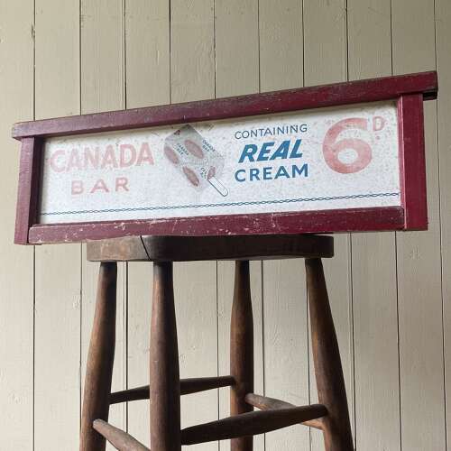 Ice Cream Advertising Sign