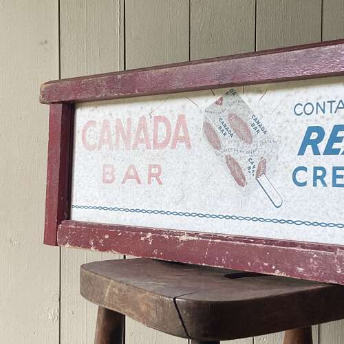 Ice Cream Advertising Sign