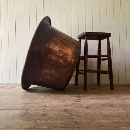Large Vintage Copper Planter