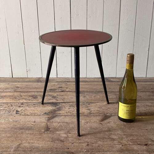 Vintage Metal Side Table