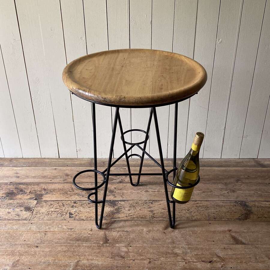 Midcentury Cafe Wine Table