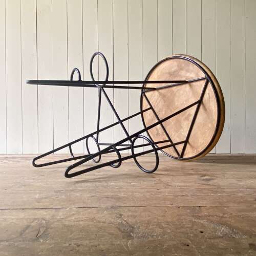 Midcentury Cafe Wine Table
