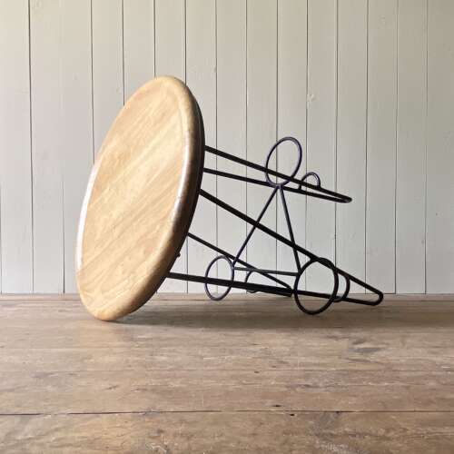 Midcentury Cafe Wine Table
