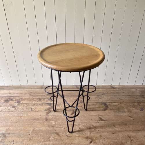 Midcentury Cafe Wine Table