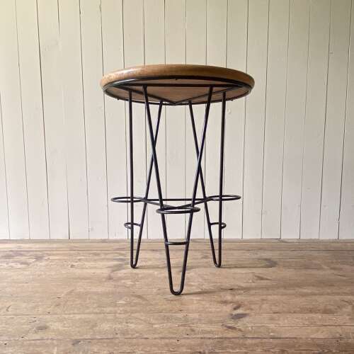 Midcentury Cafe Wine Table