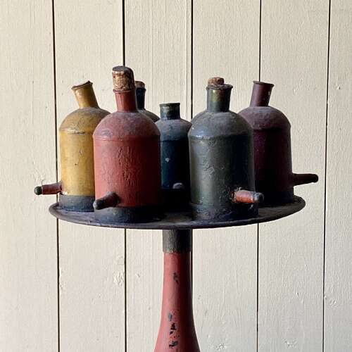 Antique Toleware Printers Paints