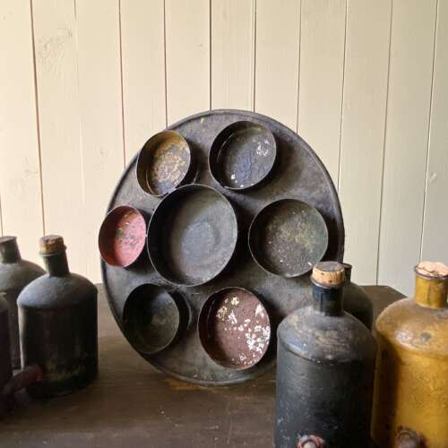 Antique Toleware Printers Paints
