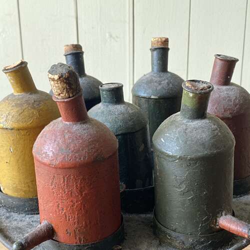 Antique Toleware Printers Paints