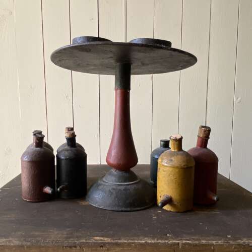 Antique Toleware Printers Paints