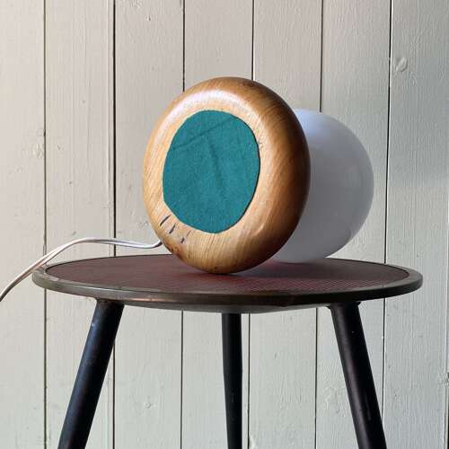 Vintage Opaline Lamp