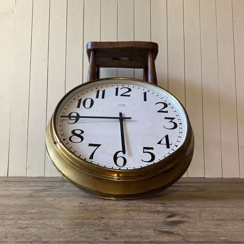 Large Vintage Workshop Clock