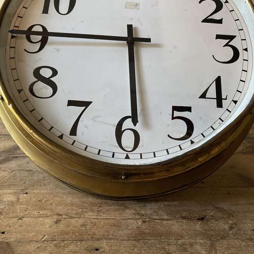 Large Vintage Workshop Clock