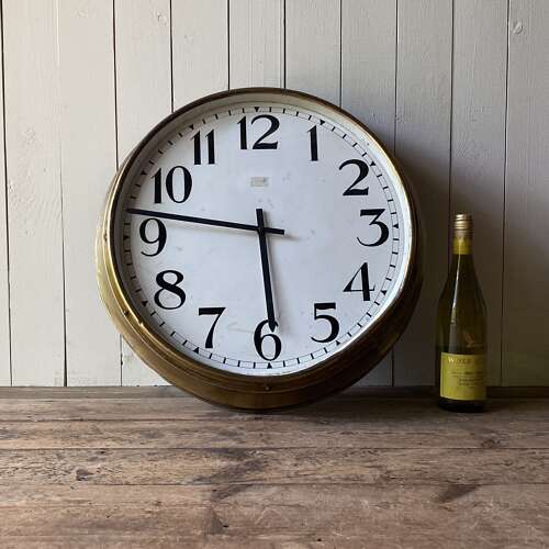 Large Vintage Workshop Clock