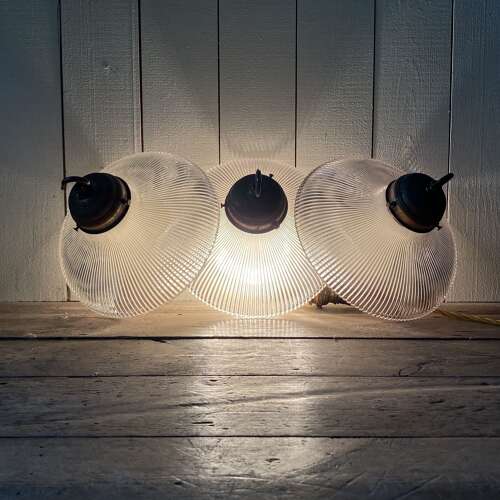 Vintage Holophane Pendant Light