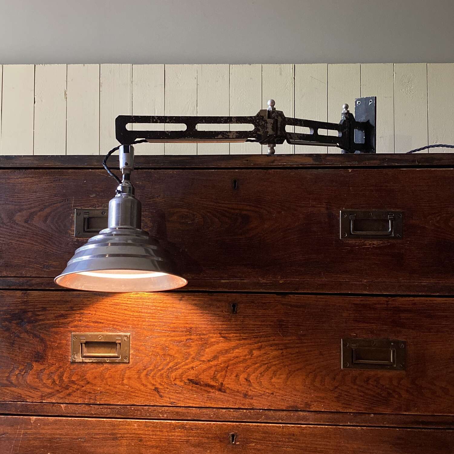 Vintage Articulated Wall Light Circa 1950s
