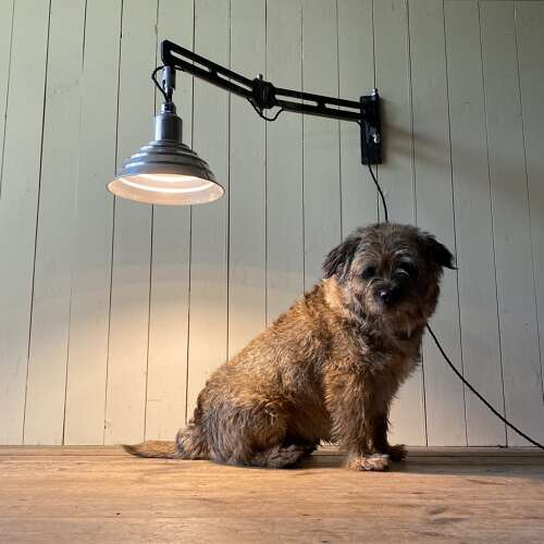Vintage Articulated Wall Light Circa 1950s