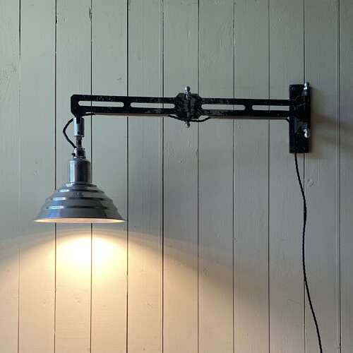 Vintage Articulated Wall Light Circa 1950s