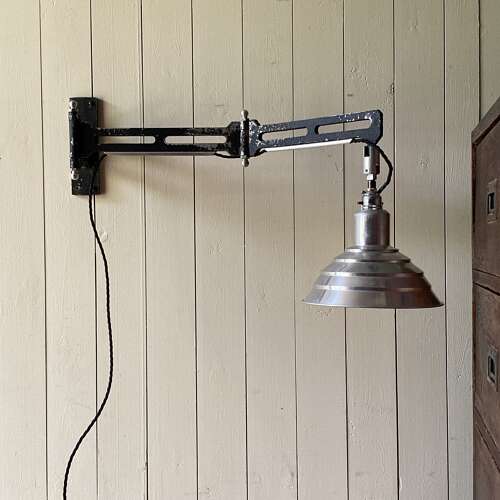 Vintage Articulated Wall Light Circa 1950s