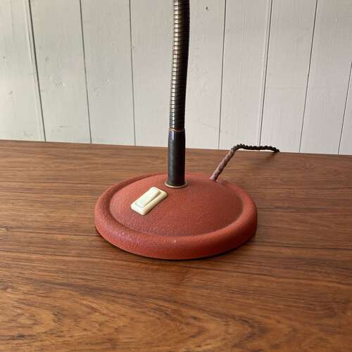 1950s Swan Neck Table Lamp