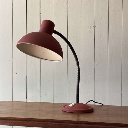 1950s Swan Neck Table Lamp
