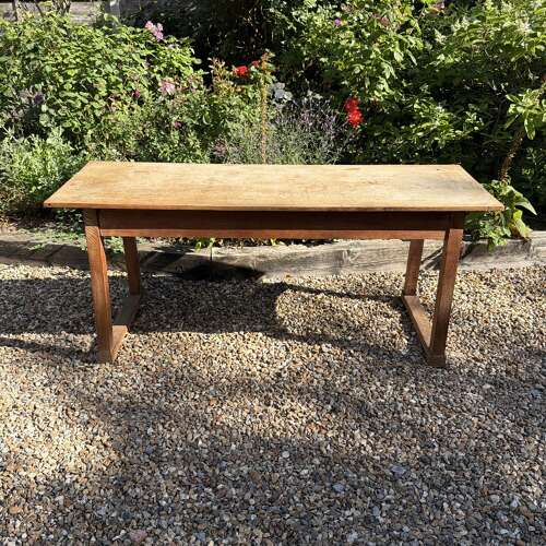 Antique Oak Refectory Table - Heals Circa 1900