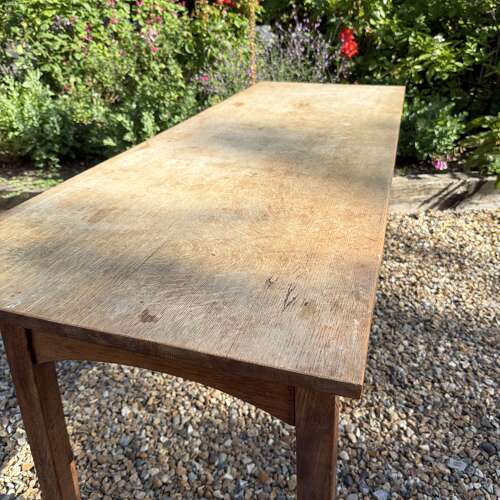 Antique Oak Refectory Table - Heals Circa 1900