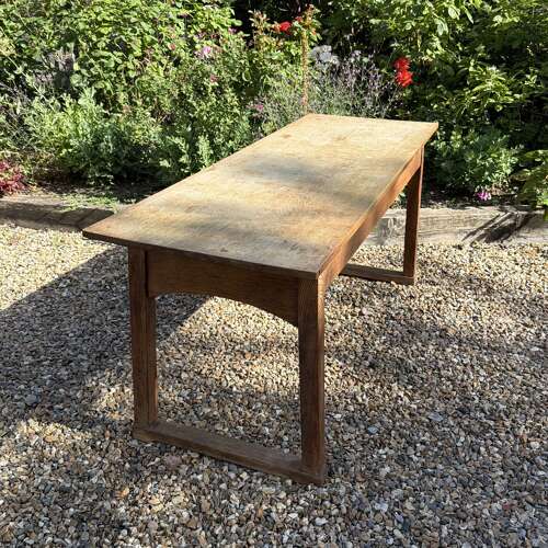 Antique Oak Refectory Table - Heals Circa 1900