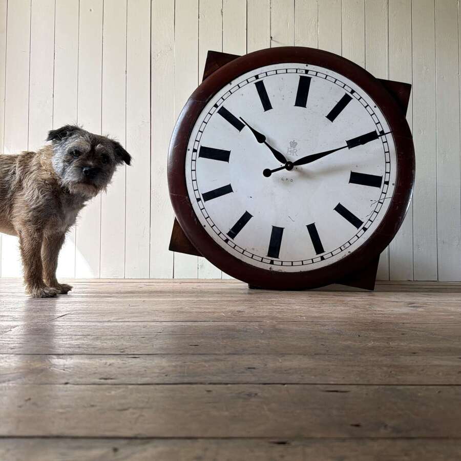 Large Vintage GPO Wall Clock